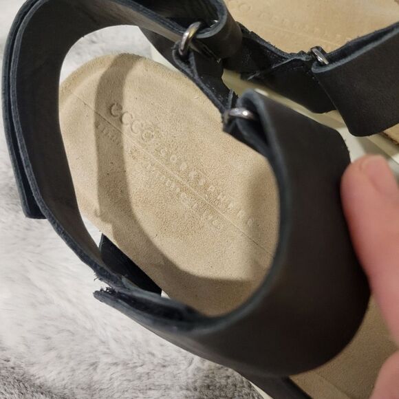 Ecco Corksphere strap sandals, size 41/10 - Picture 7 of 9